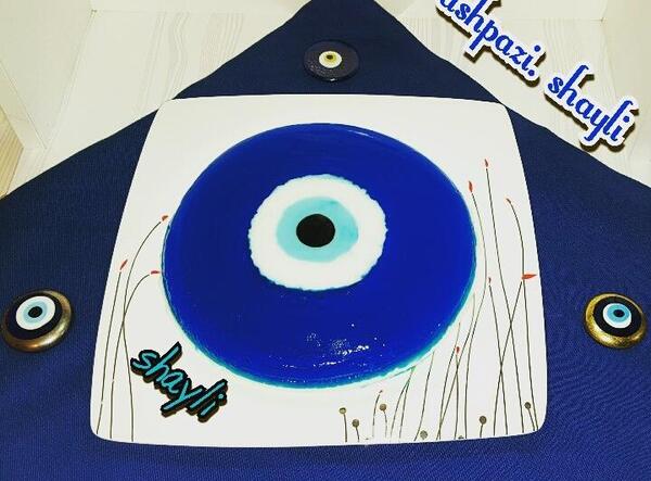 عکس چشم ژله ای بزرگ