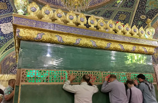 عکس قبر واقعی حضرت رقیه