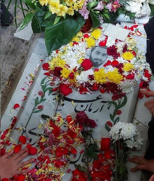 عکس قبر واقعی علی اصغر