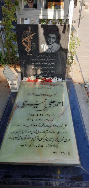 عکس قبر واقعی علی اصغر