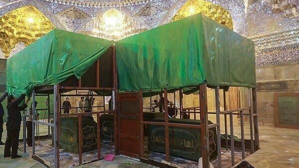 عکس قبر واقعی امام حسن