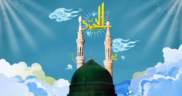 عکس قبر حضرت محمد صلی الله و سلم