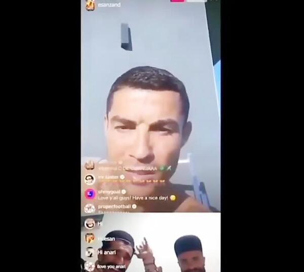 لایو عکس خانه رونالدو در ایران
