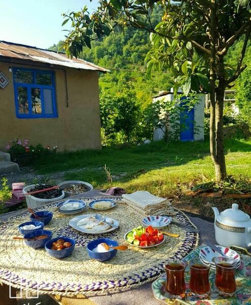 عکس خانه روستایی گیلان