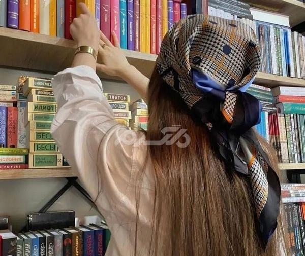 عکس فیک کتابخانه