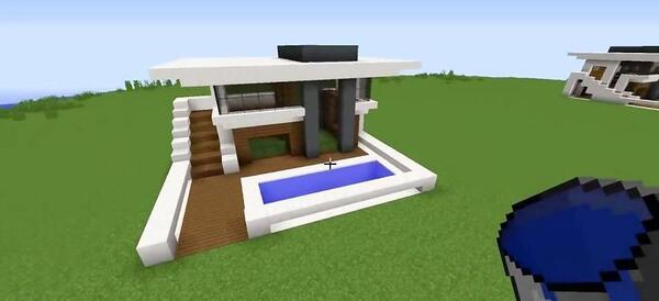 عکس خانه کوچک در ماین کرافت