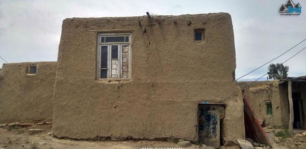 عکس خانه های کاهگلی روستایی