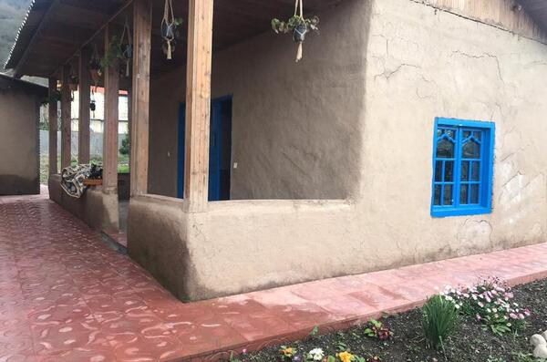 عکس خانه های کاهگلی روستایی