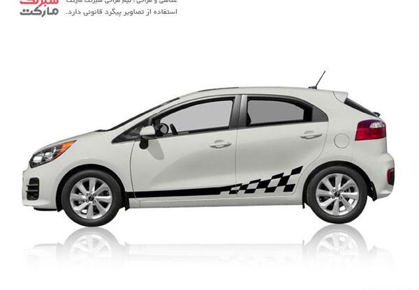 عکس استیکر شیشه ماشین