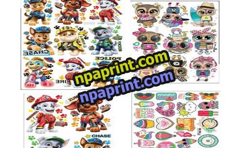 عکس استیکر لباس