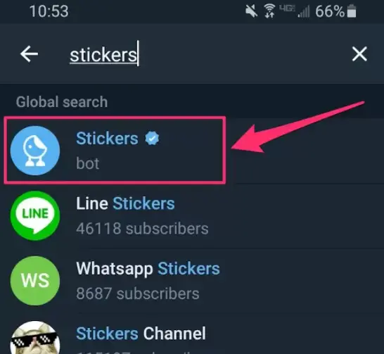 چگونه عکس را استیکر کنیم در تلگرام
