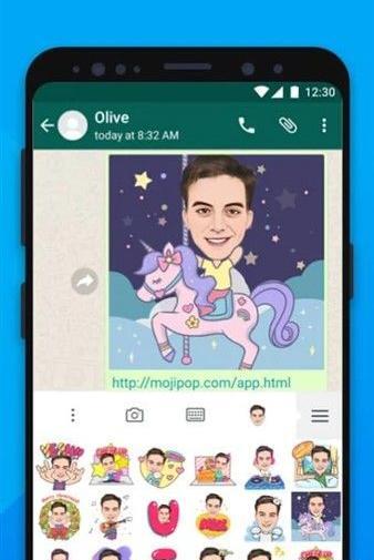 تبدیل عکس به استیکر کارتونی