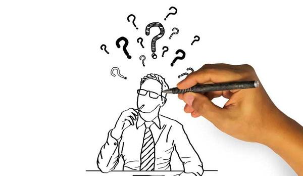 عکس استیکر در حال فکر