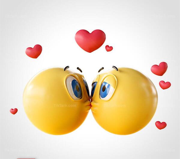 عکس استیکر عشقولانه