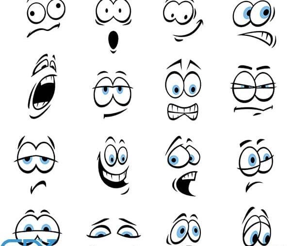 عکس های استیکر عصبانی