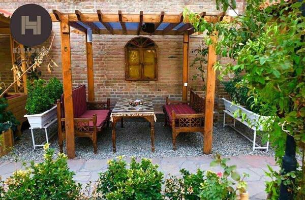 عکس حیاط خانه های قدیمی ایرانی