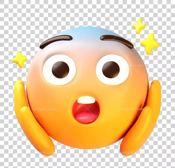 عکس استیکر شکلک دار