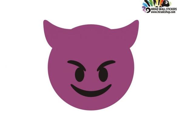 عکس استیکر شیطونی