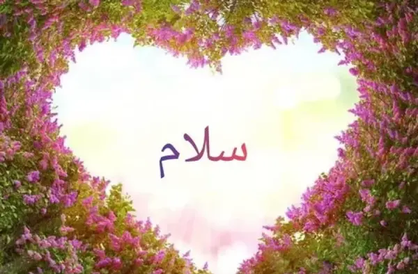دانلود عکس استیکر سلام