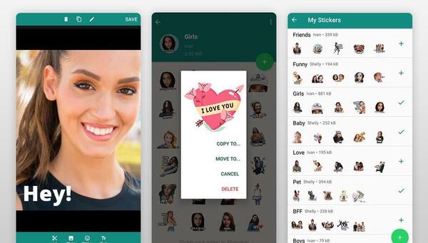 استیکر ساز واتساپ با عکس