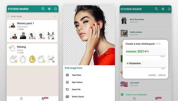 استیکر ساز عکس فیلم