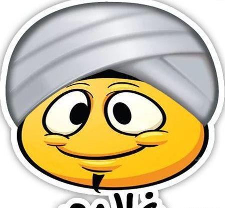 عکس استیکر خنده زیبا