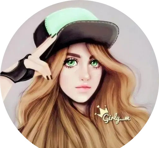 عکس برای استیکر دخترانه