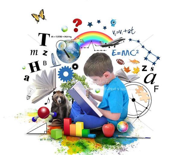 عکس استیکر زنگ ریاضی