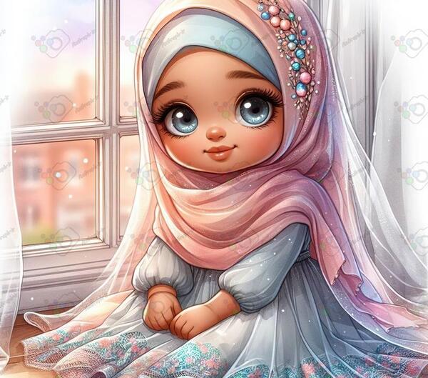 استیکر عکس با حجاب