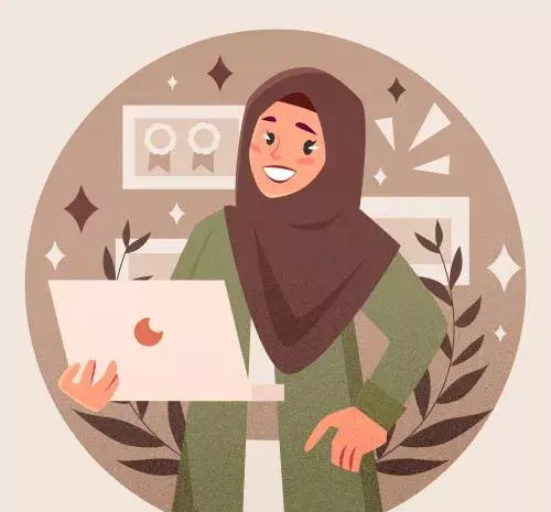 استیکر عکس با حجاب
