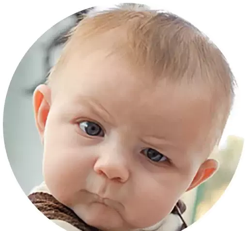 عکس استیکر بچه خوشگل