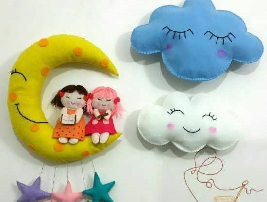 عکس استیکر با نمدی
