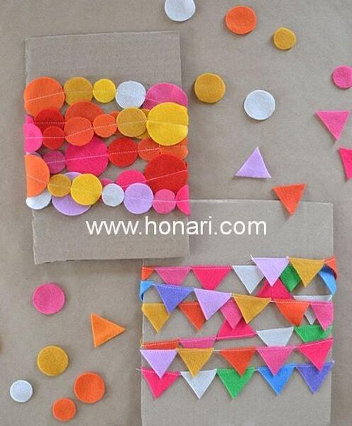 عکس استیکر با نمدی