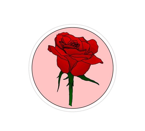 عکس گل استیکری