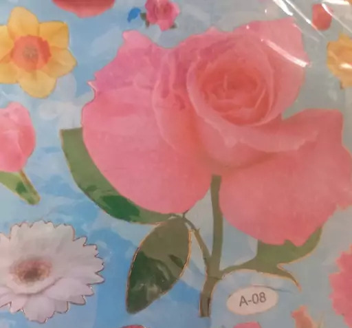 عکس گل استیکری