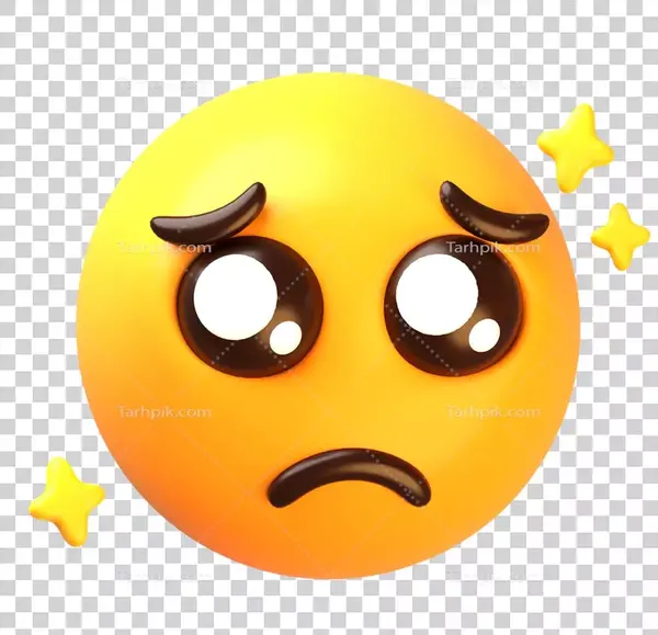 دانلود عکس استیکر ناراحت