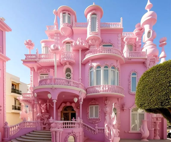 عکس های خانه ی باربی