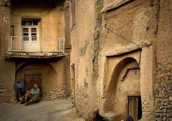 عکس خانه های کاه گلی قدیمی