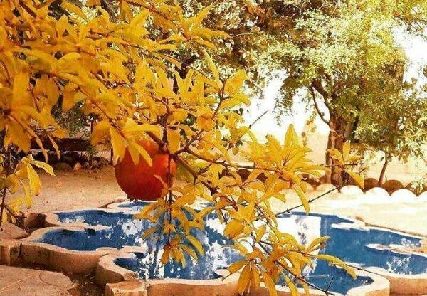 عکس خانه های قدیمی با حوض