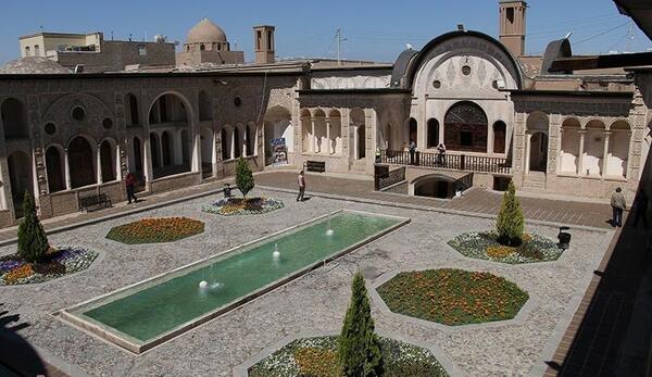 عکس خانه طباطبایی های کاشان