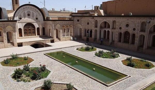 عکس خانه طباطبایی های کاشان