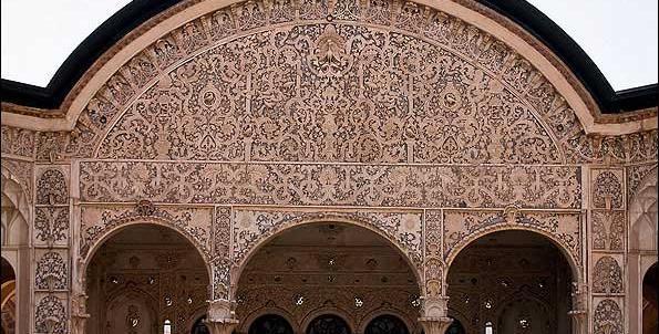 عکس خانه طباطبایی های کاشان