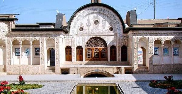 عکس خانه طباطبایی های کاشان