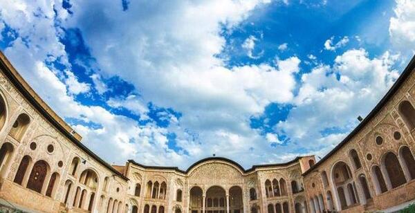 عکس خانه طباطبایی های کاشان