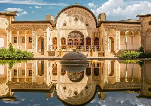 عکس خانه طباطبایی های کاشان