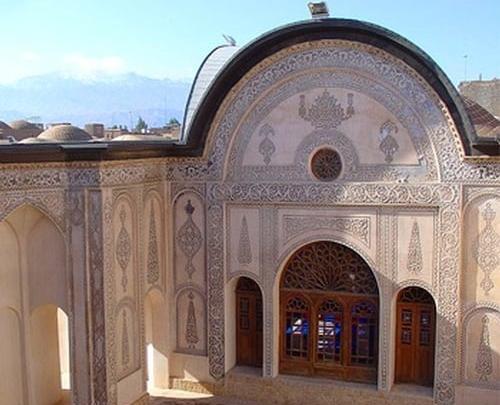 عکس خانه طباطبایی ها کاشان