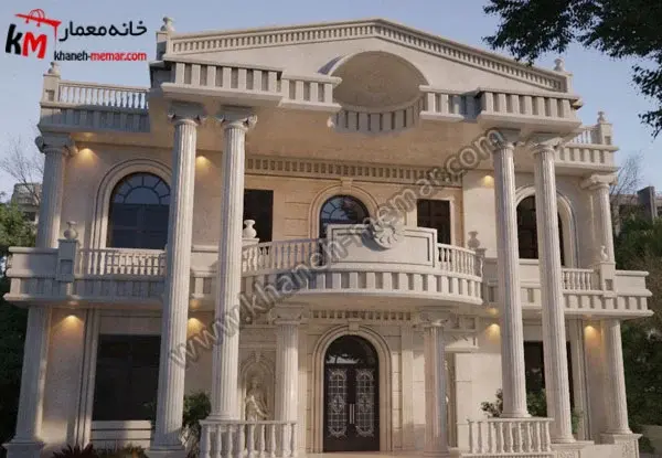 عکس خانه دو طبقه شیک