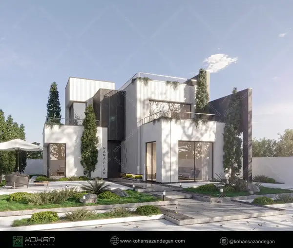 عکس خانه حیاط دار دوبلکس