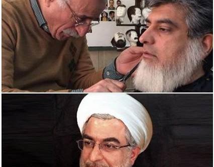 عکس حسن روحانی در خانه اش