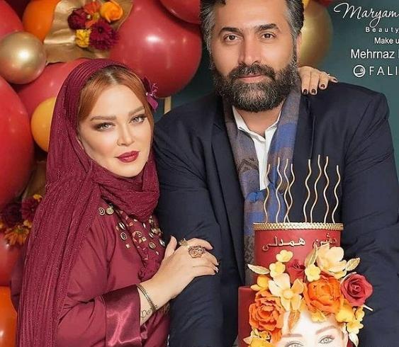 عکس خانه بهاره رهنما در شام ایرانی